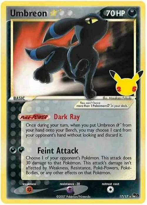 Umbreon Star — Celebrations