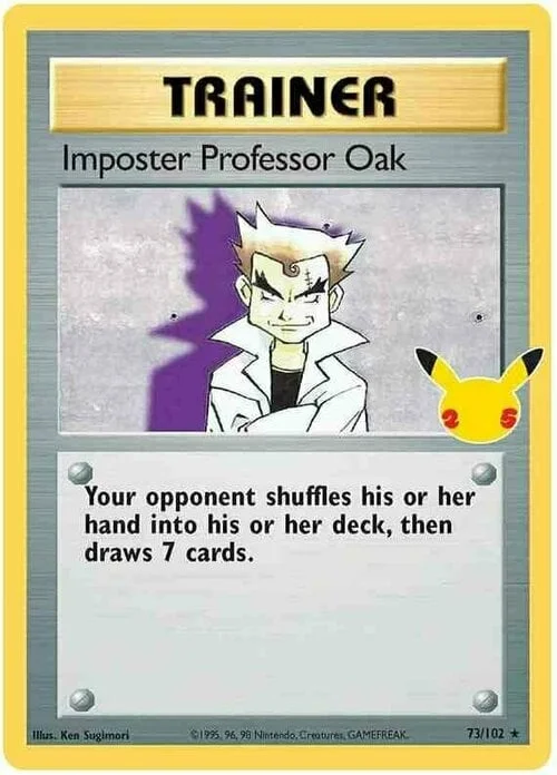 Imposter Professor Oak — Celebrations