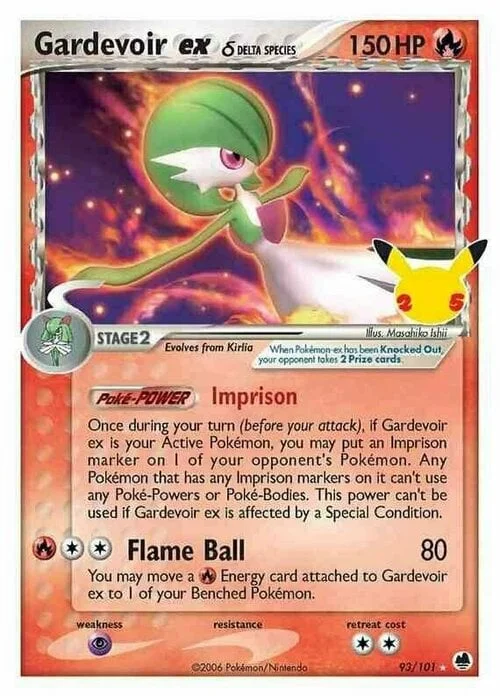 Gardevoir ex δ Delta Species — Celebrations