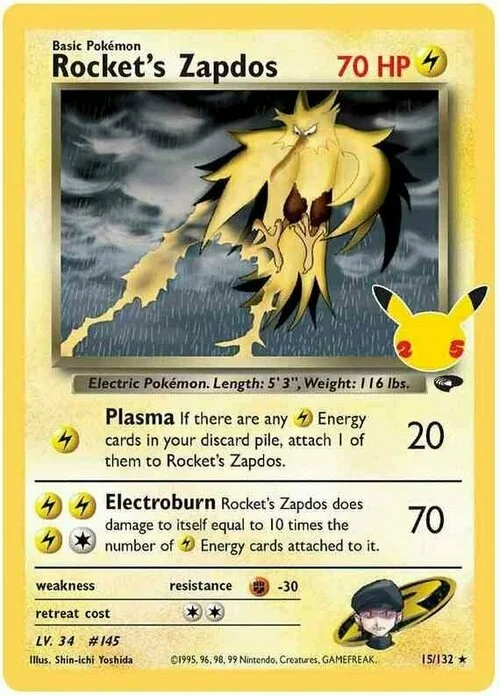 Rocket's Zapdos — Celebrations