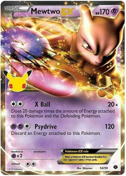 Mewtwo ex — Celebrations