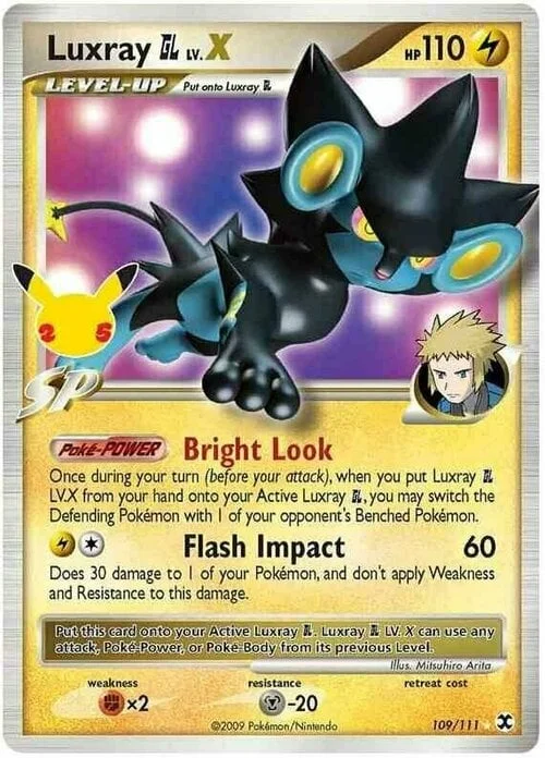 Luxray GL LV.X — Celebrations