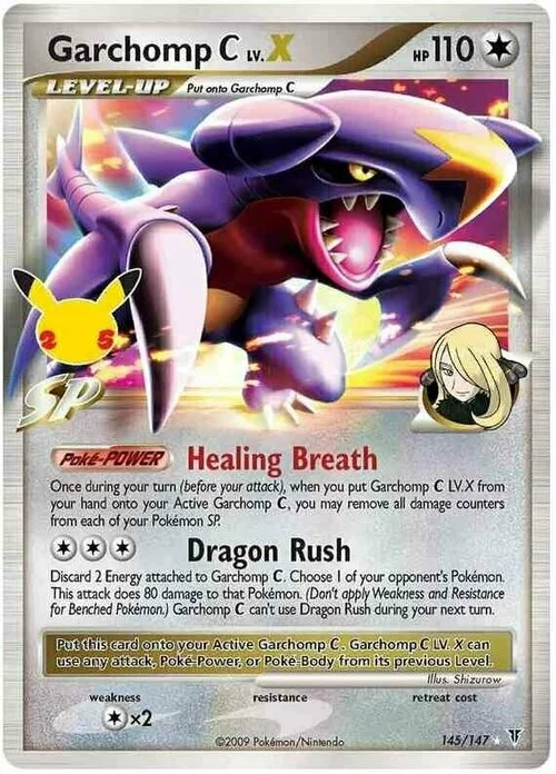 Garchomp C LV.X — Celebrations