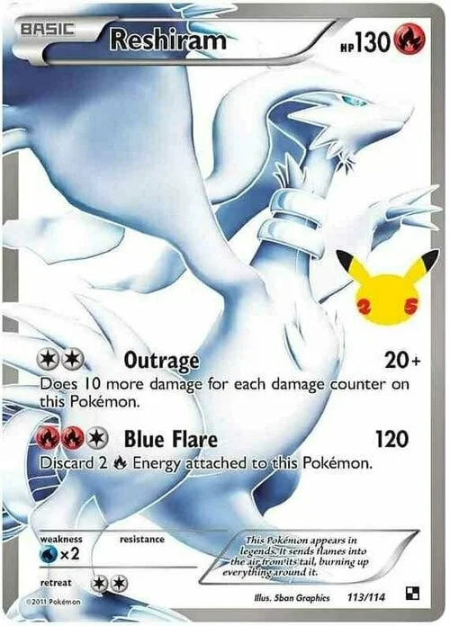 Reshiram — Celebrations