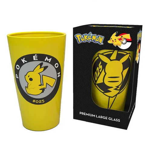 25th Anniversary Pikachu Premium Large Glass — Celebrations