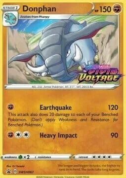 Donphan — SWSH Black Star Promos