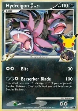 Hydreigon [C] Lv.61 — SWSH Black Star Promos