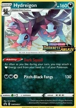 Hydreigon — SWSH Black Star Promos