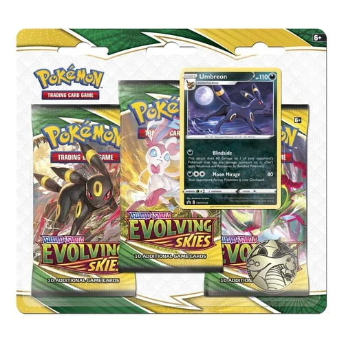 Evolving Skies | Umbreon 3-Pack Blister — Evolving Skies