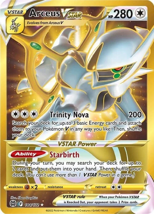 Arceus VSTAR — Brilliant Stars