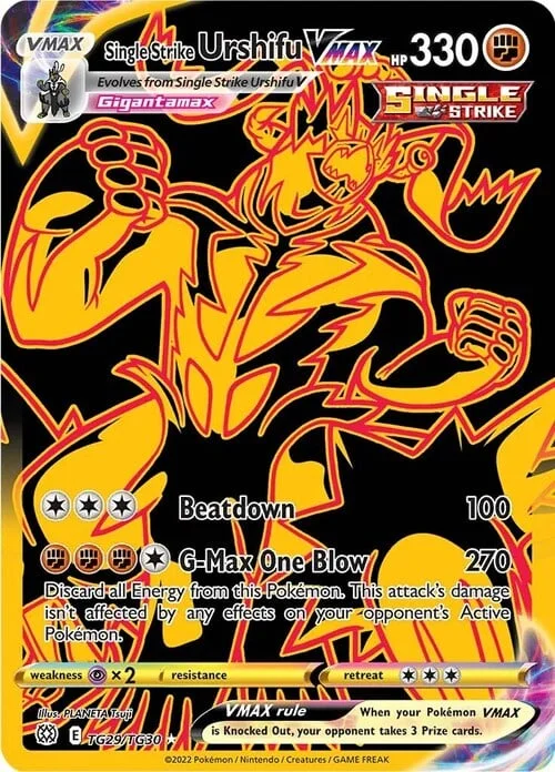 Single Strike Urshifu VMAX — Brilliant Stars