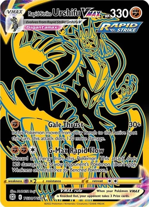 Rapid Strike Urshifu VMAX — Brilliant Stars