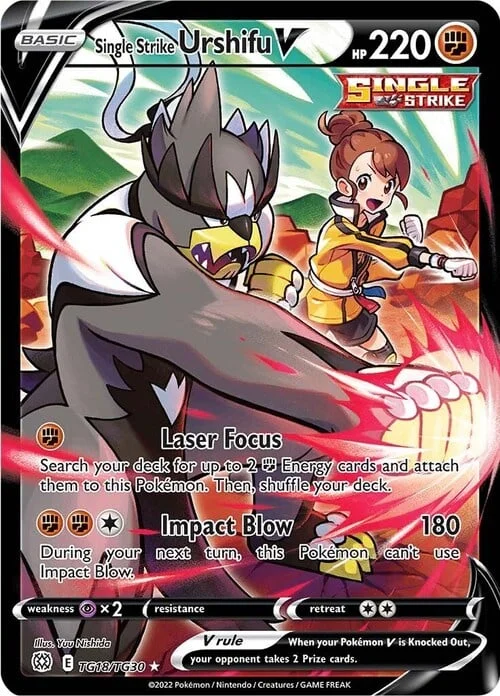 Single Strike Urshifu V — Brilliant Stars