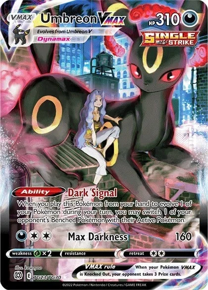 Umbreon VMAX — Brilliant Stars