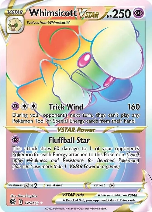 Whimsicott VSTAR — Brilliant Stars