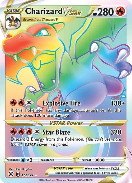 Charizard VSTAR — Brilliant Stars