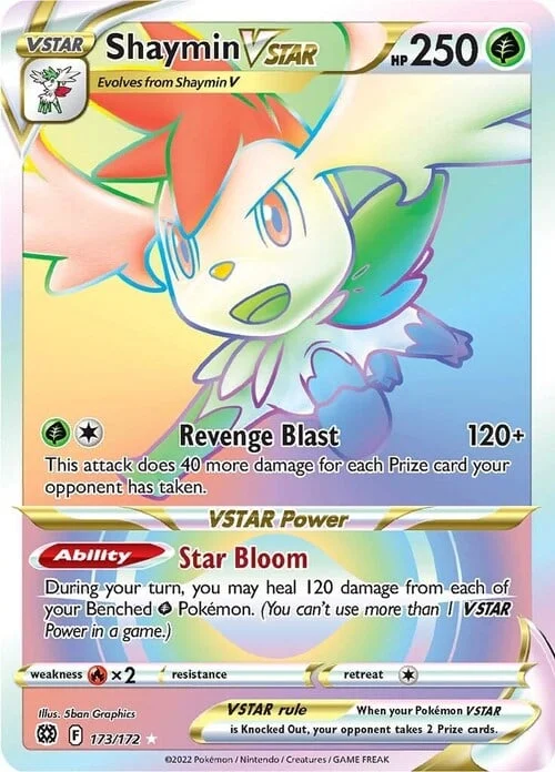 Shaymin VSTAR — Brilliant Stars