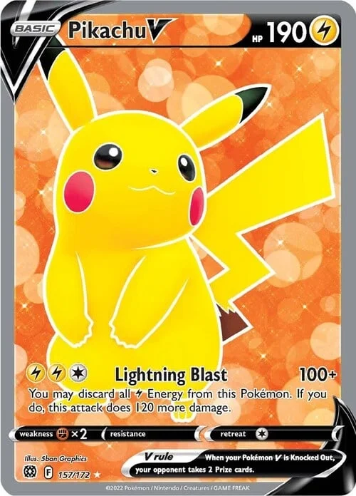 Pikachu V — Brilliant Stars