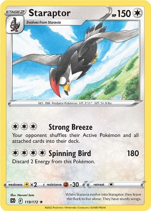 Staraptor — Brilliant Stars