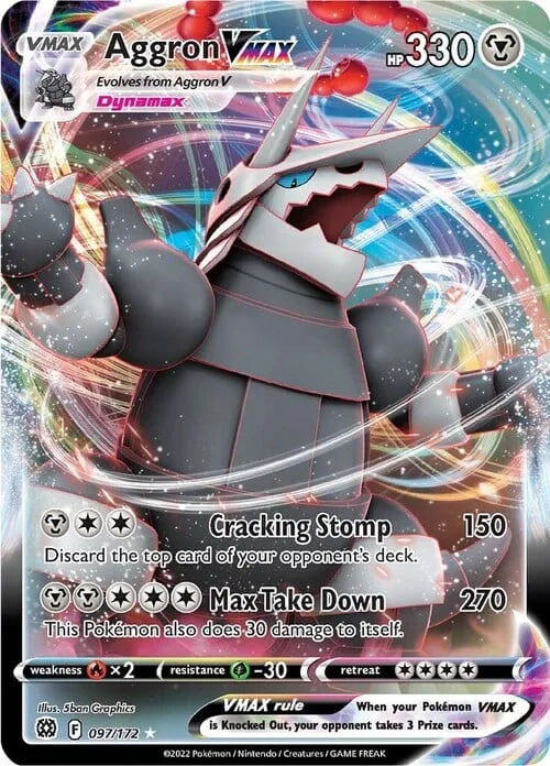Aggron VMAX — Brilliant Stars