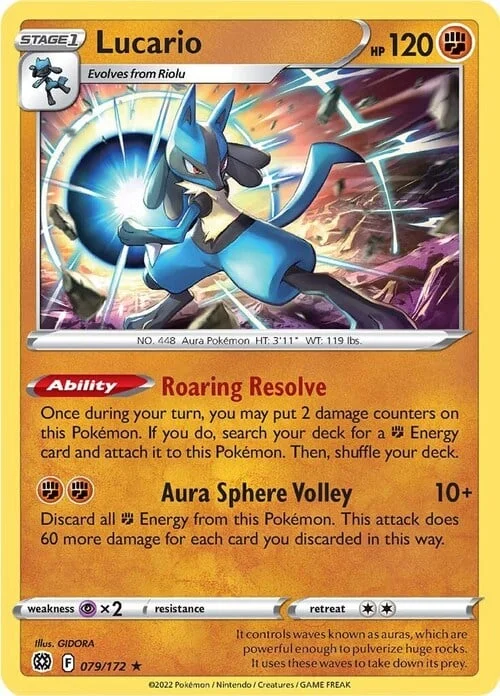 Lucario — Brilliant Stars