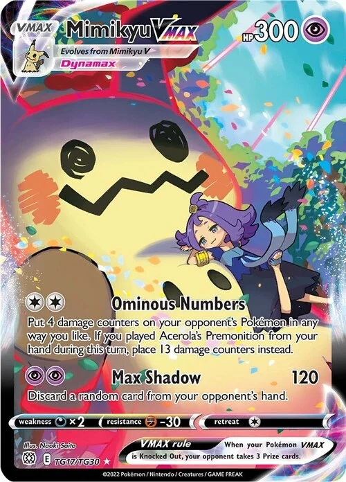 Mimikyu VMAX — Brilliant Stars