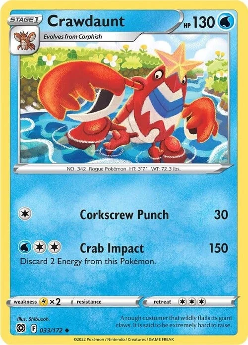 Crawdaunt — Brilliant Stars
