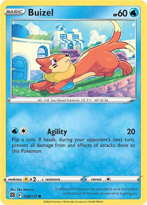 Buizel — Brilliant Stars