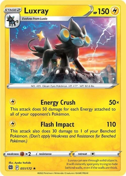 Luxray — Brilliant Stars