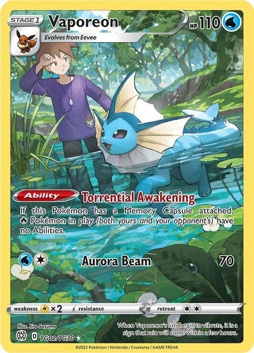 Vaporeon — Brilliant Stars