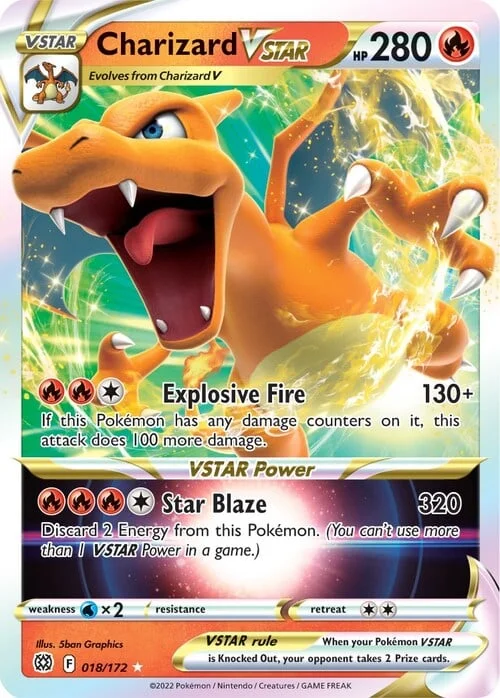 Charizard VSTAR — Brilliant Stars