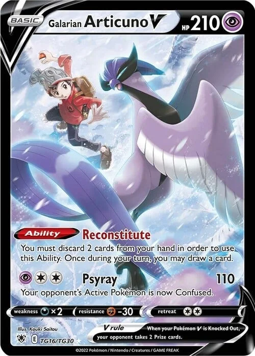 Galarian Articuno V — Astral Radiance