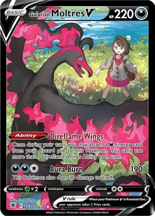Galarian Moltres V — Astral Radiance