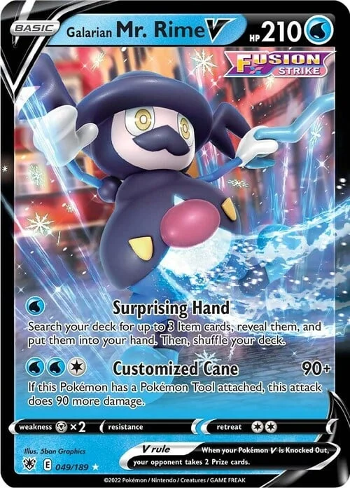Galarian Mr. Rime V — Astral Radiance