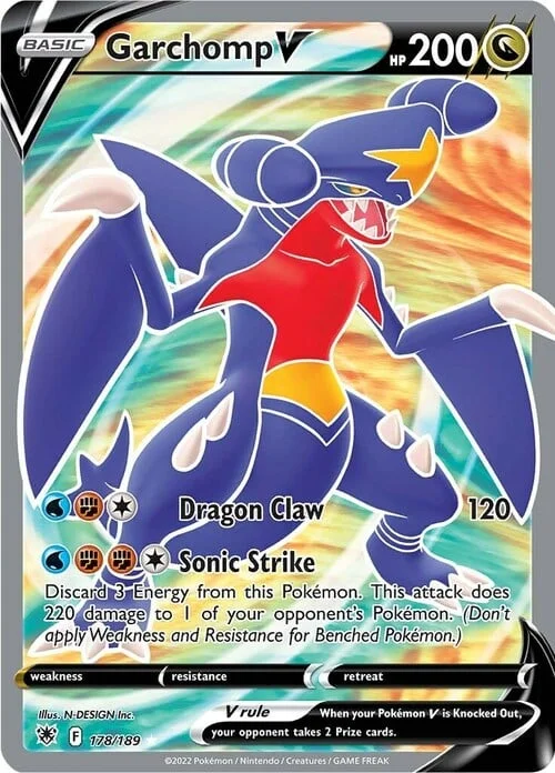 Garchomp V — Astral Radiance