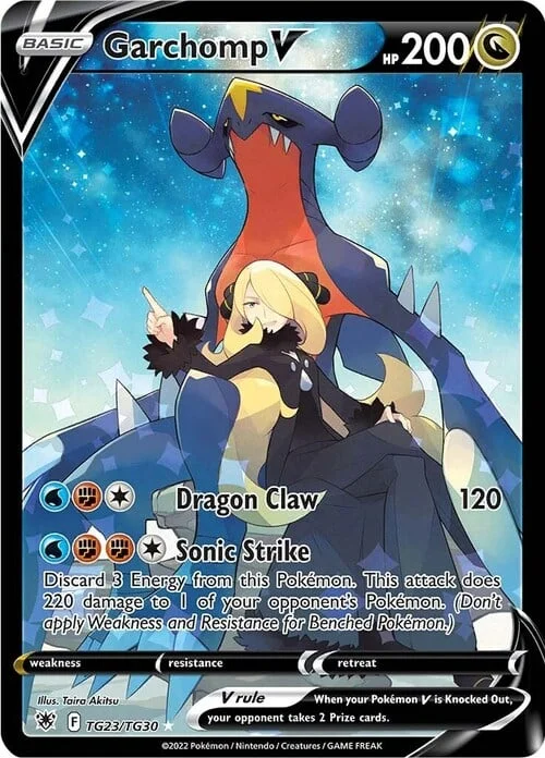 Garchomp V — Astral Radiance