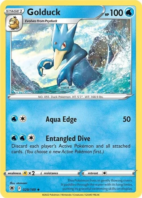 Golduck — Astral Radiance
