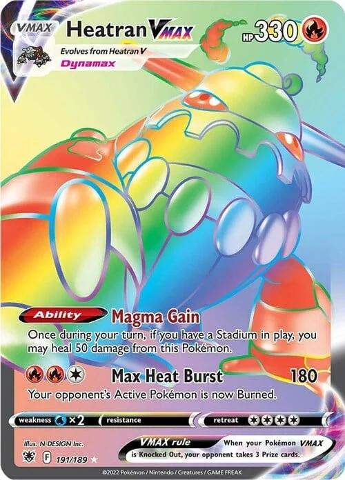 Heatran VMAX — Astral Radiance