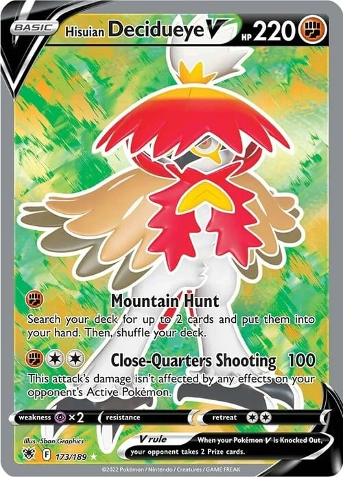Hisuian Decidueye V — Astral Radiance