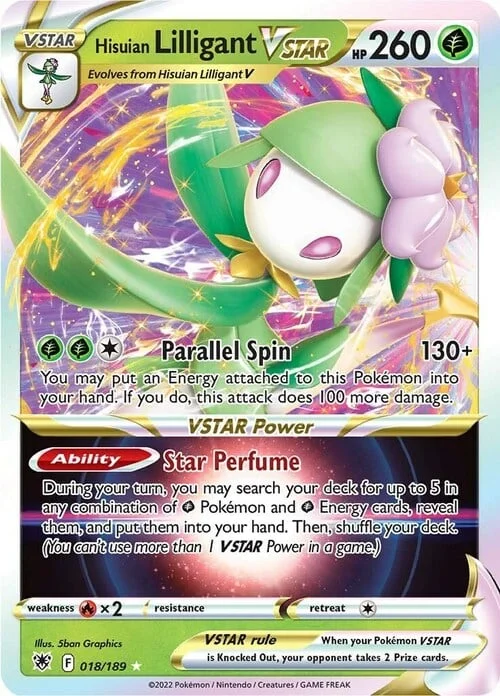 Hisuian Lilligant VSTAR — Astral Radiance