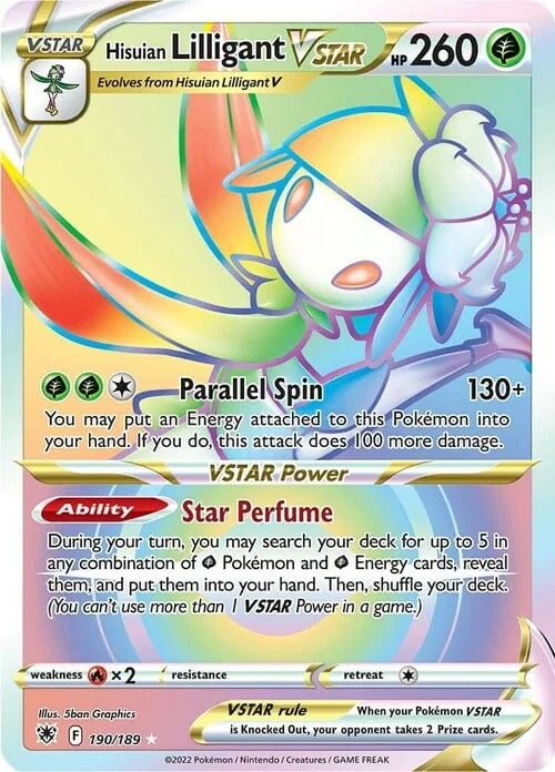 Hisuian Lilligant VSTAR — Astral Radiance