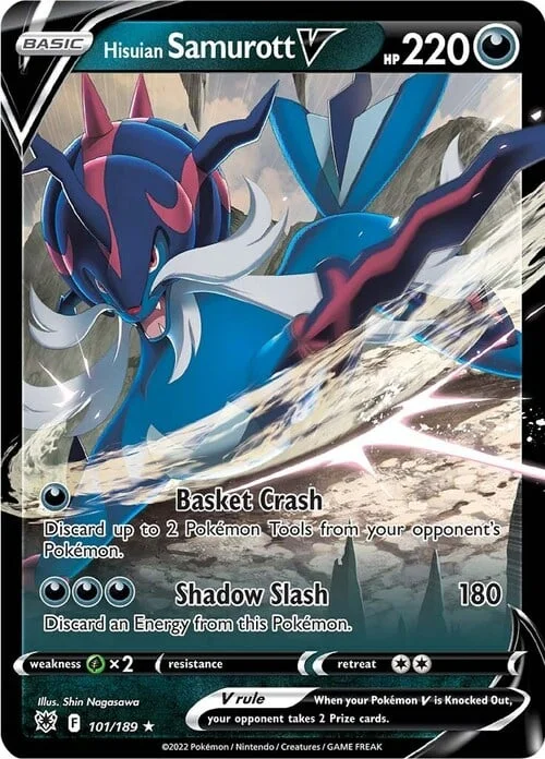 Hisuian Samurott V — Astral Radiance