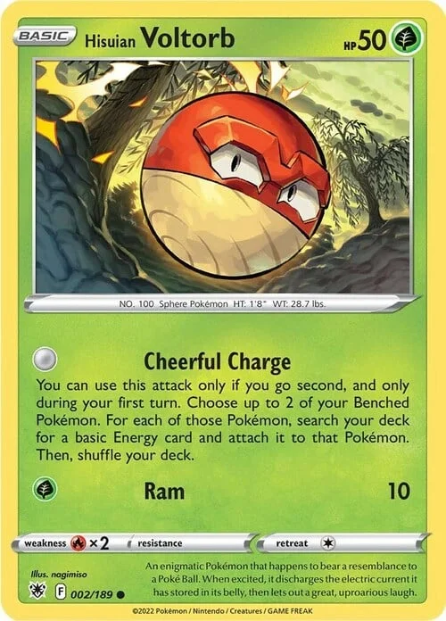 Hisuian Voltorb — Astral Radiance