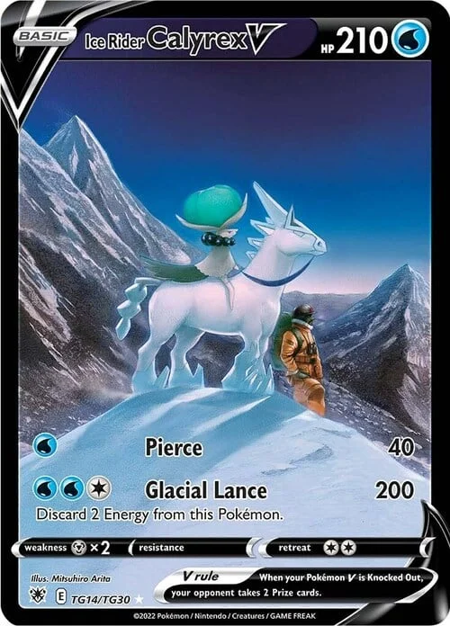Ice Rider Calyrex V — Astral Radiance