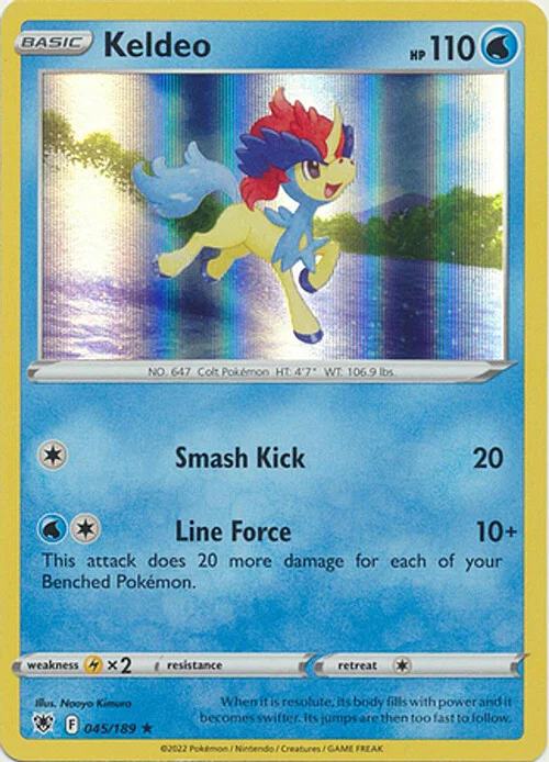 Keldeo — Astral Radiance