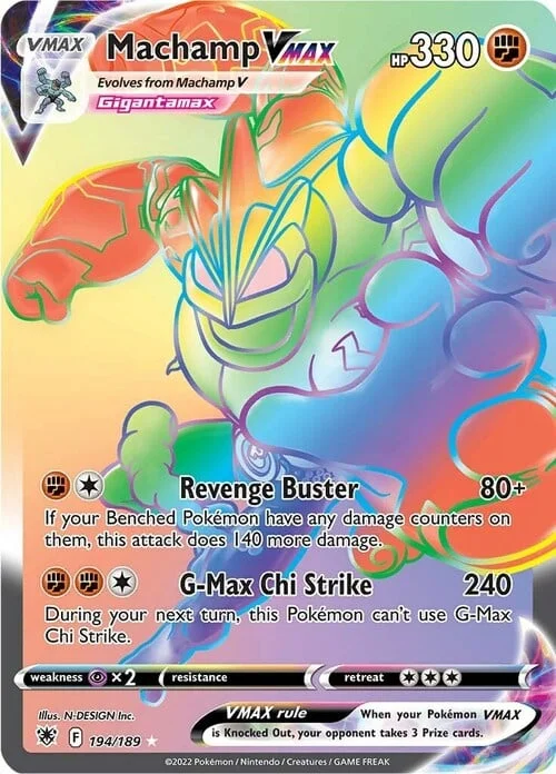Machamp VMAX — Astral Radiance