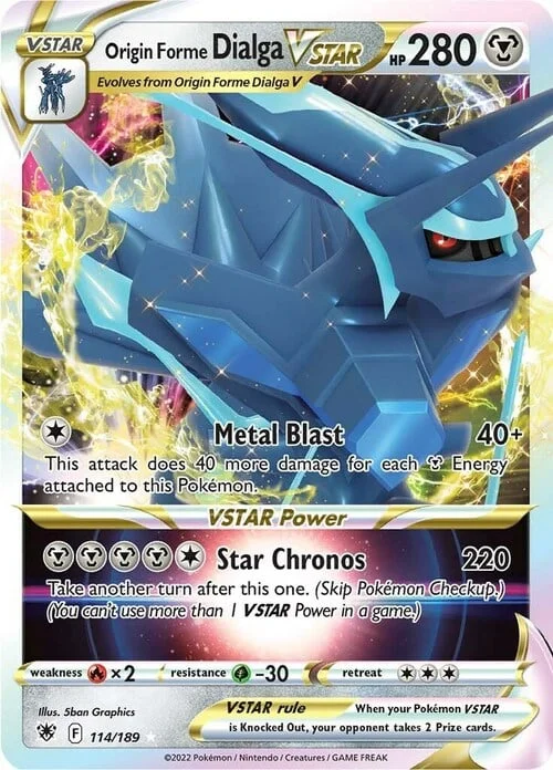 Origin Forme Dialga VSTAR — Astral Radiance