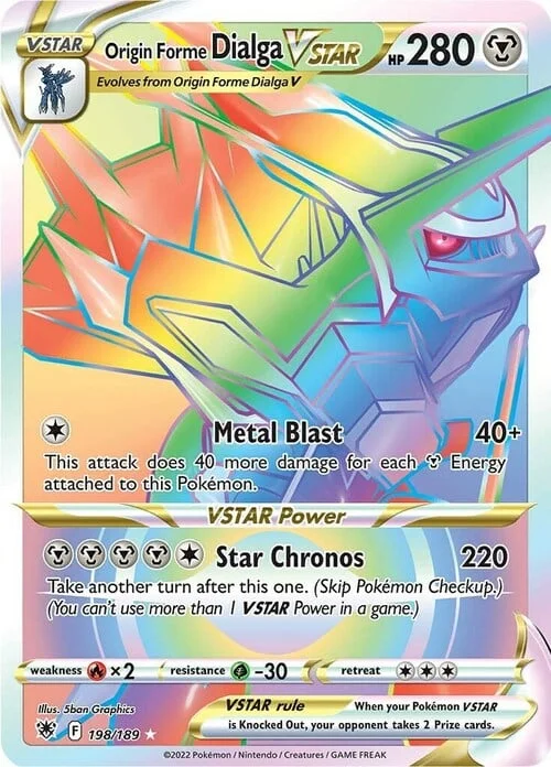 Origin Forme Dialga VSTAR — Astral Radiance