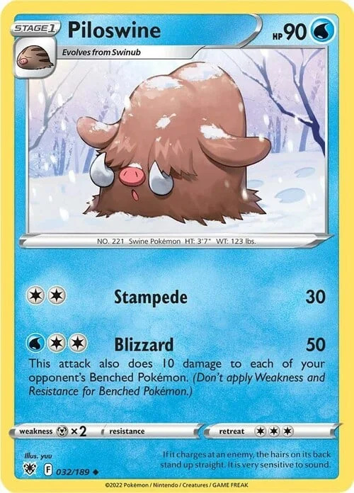 Piloswine — Astral Radiance