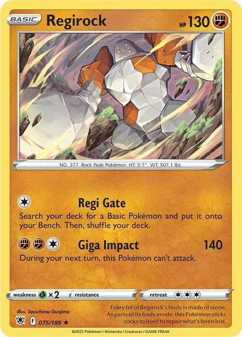 Regirock — Astral Radiance